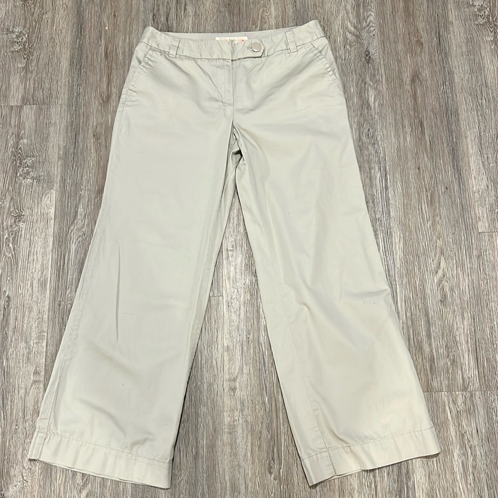J.Crew Broken In Chino Classic Twill Wide Leg Pants